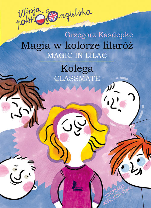 okładka Magia w kolorze lilaróż książka | Grzegorz Kasdepke
