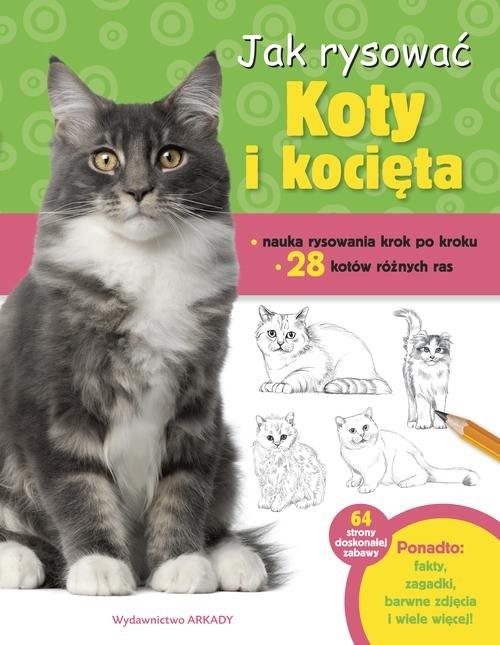 okładka Jak rysować Koty i kocięta książka | Cuddy Robbin