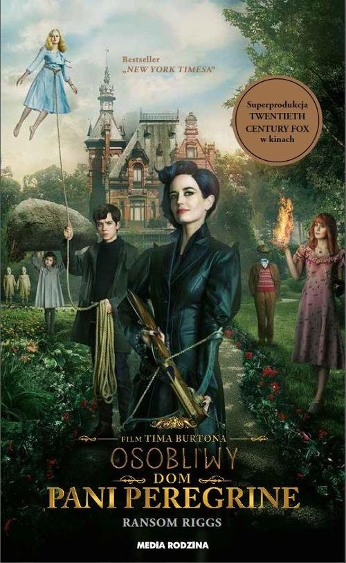 okładka Osobliwy dom pani Peregrine książka | Ransom Riggs