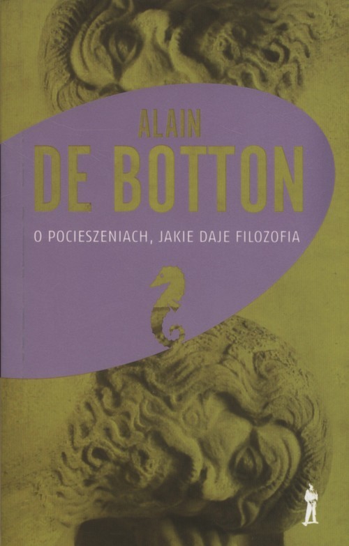 okładka O pocieszeniach, jakie daje filozofia książka | Alain De Botton