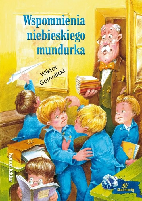 okładka Wspomnienia niebieskiego mundurka książka | Wiktor Gomulicki