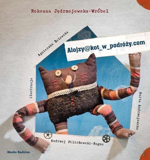 okładka Alojzy@kot_w_podróży.com książka | Roksana Jędrzejewska-Wróbel