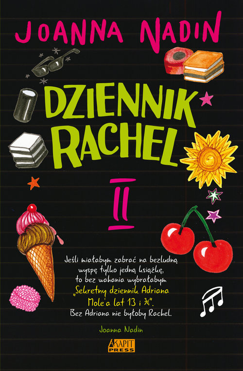 okładka Dziennik Rachel Męki dorastania książka | Joanna Nadin