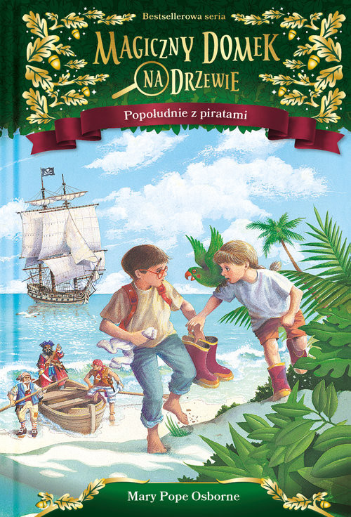okładka Popołudnie z piratami książka | Mary Pope Osborne