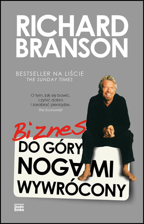 okładka Biznes do góry nogami wywrócony książka | Richard Branson