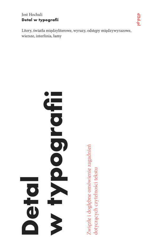okładka Detal w typografii książka | Jost Hochuli