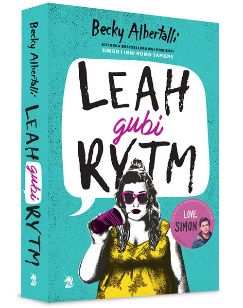 okładka Leah gubi rytm książka | Becky Albertalli