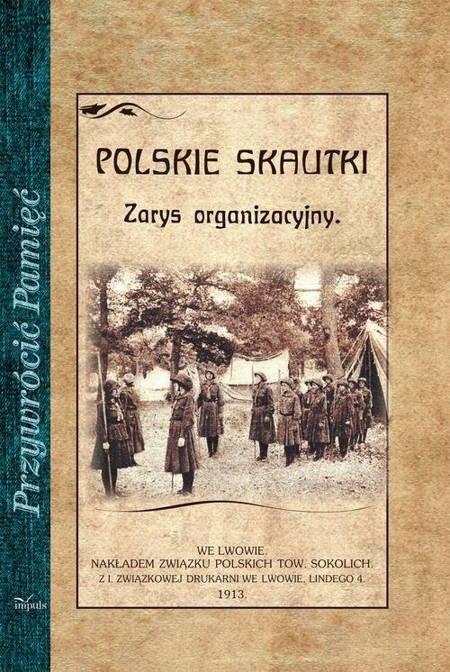okładka Polskie skautki Zarys organizacyjny książka | Andrzej Małkowski