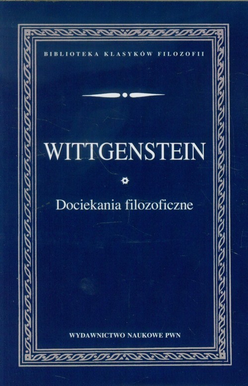 okładka Dociekania filozoficzne książka | Ludwig Wittgenstein