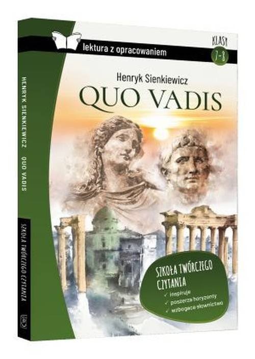 okładka Quo vadis Lektura z opracowaniem SBM książka | Henryk Sienkiewicz