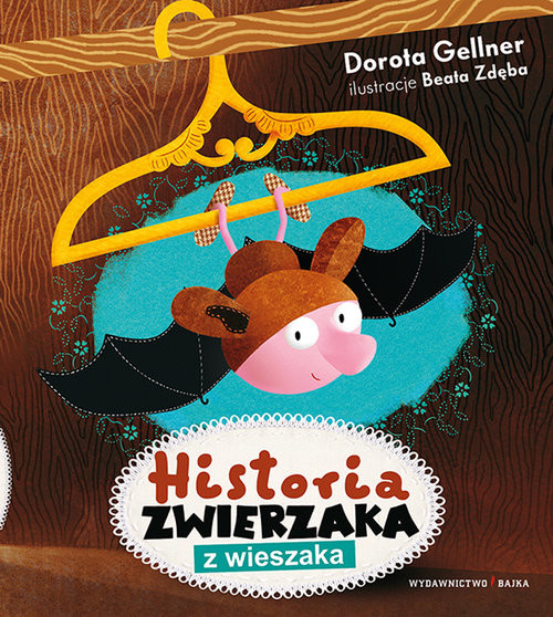 okładka Historia zwierzaka z wieszaka książka | Dorota Gellner