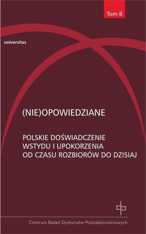 (Nie)opowiedziane Polskie doświadczenie wstydu i upokorzenia od czasu rozbiorów do dzisiaj