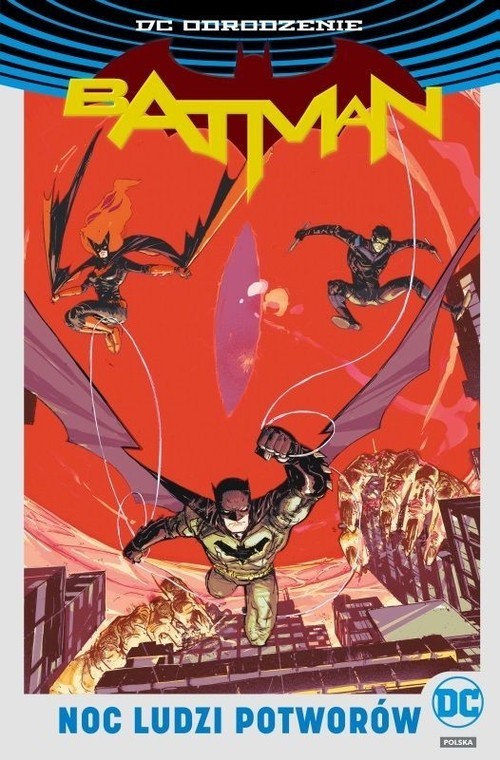 okładka Batman Noc Ludzi Potworówksiążka |  | James Tynion IV, Tim Seeley, Tom King, Steve Orlando
