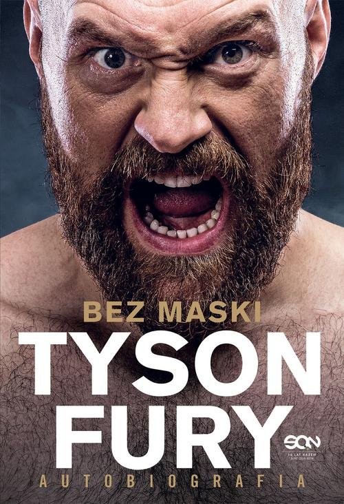 okładka Tyson Fury Bez maski Autobiografia książka | Fury Tyson