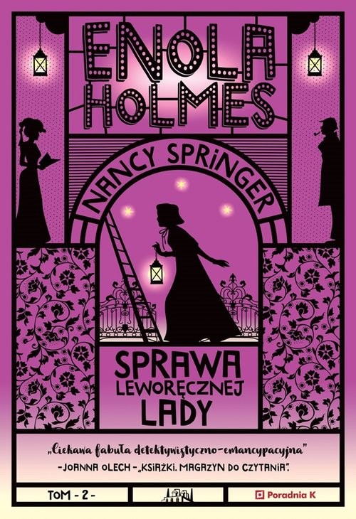 okładka Enola Holmes. Sprawa leworęcznej ladyksiążka |  | Nancy Springer