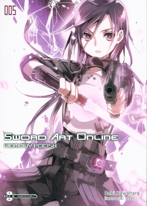 okładka Sword Art Online #05 Widmowy pocisk książka | Kawahara Reki