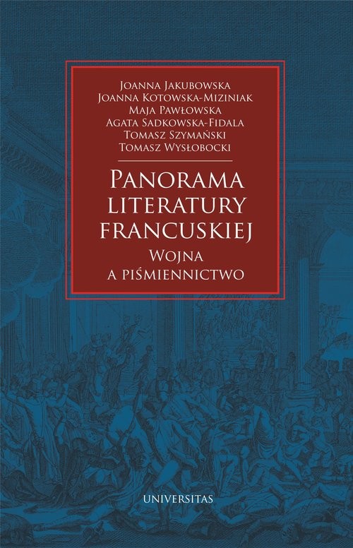 okładka Panorama literatury francuskiej książka