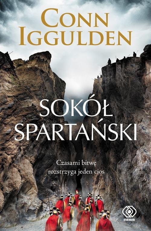 okładka Sokół spartański książka | Conn Iggulden