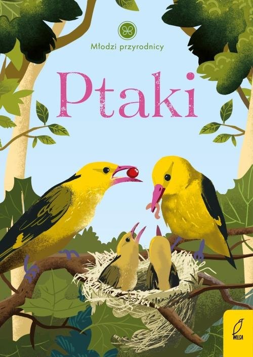 okładka Młodzi przyrodnicy Ptaki książka | Patrycja Zarawska
