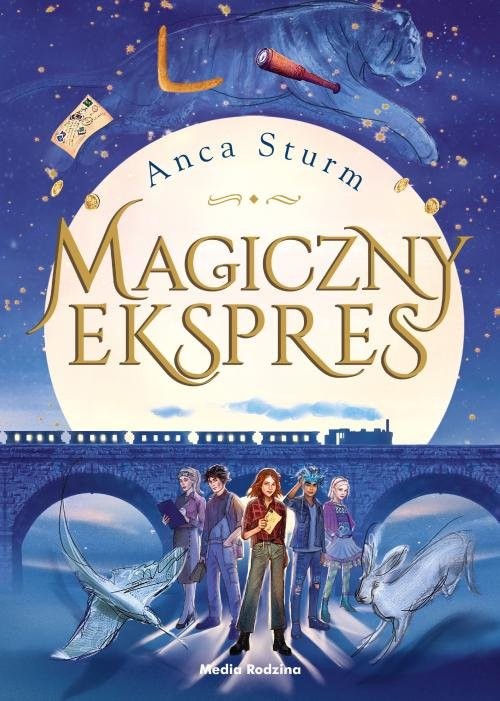 okładka Magiczny ekspres książka | Anca Sturm