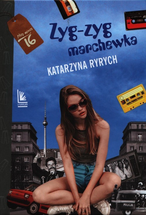 okładka Zyg-zyg marchewka książka | Katarzyna Ryrych