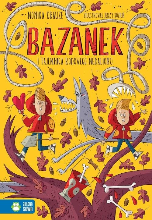 okładka Bazanek i tajemnica rodowego medalionu Tom 2 książka | Krauze Monika