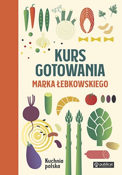 okładka Kurs gotowania Marka Łebkowskiego książka | Łebkowski Marek