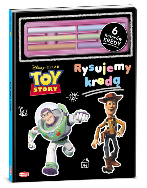 okładka Toy Story Rysujemy kredą książka