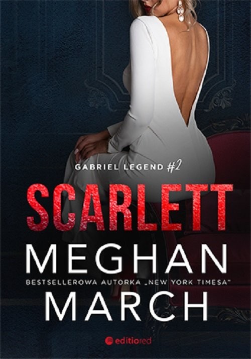 okładka Scarlett Gabriel Legend #2 książka | Meghan March
