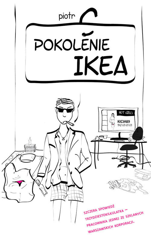 okładka Pokolenie Ikea książka | Piotr C