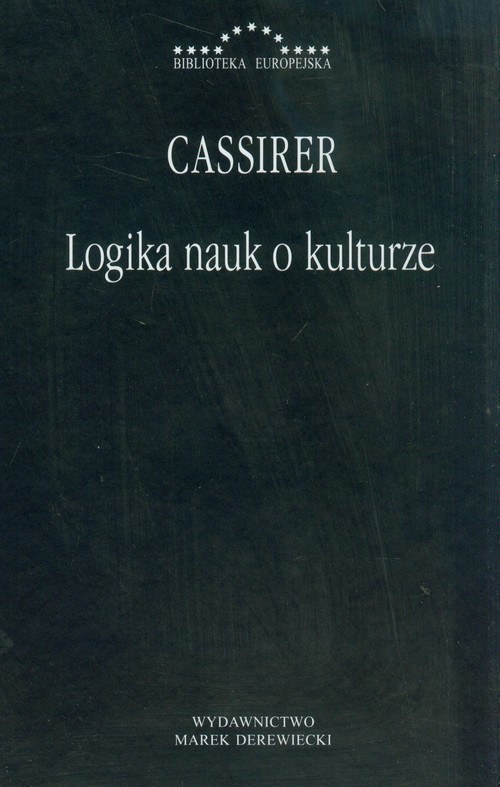okładka Logika nauk o kulturzeksiążka |  | Ernst Cassirer