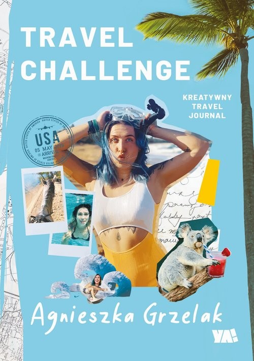 okładka Travel Challenge książka | Agnieszka Grzelak