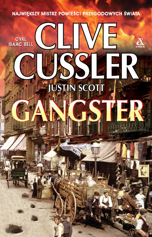 okładka Gangster Wielkie Litery książka | Clive Cussler, Justin Scott