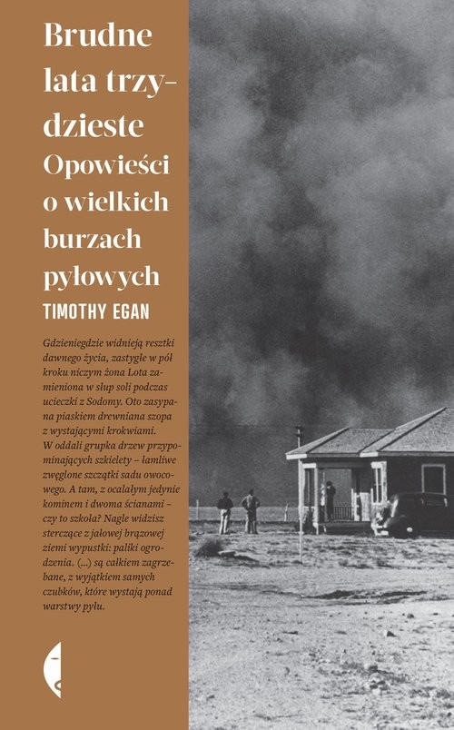 okładka Brudne lata trzydzieste Opowieści o wielkich burzach pyłowych książka | Timothy Egan