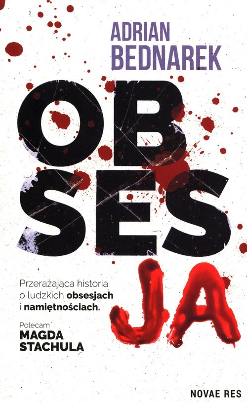 okładka Obsesja książka | Adrian Bednarek