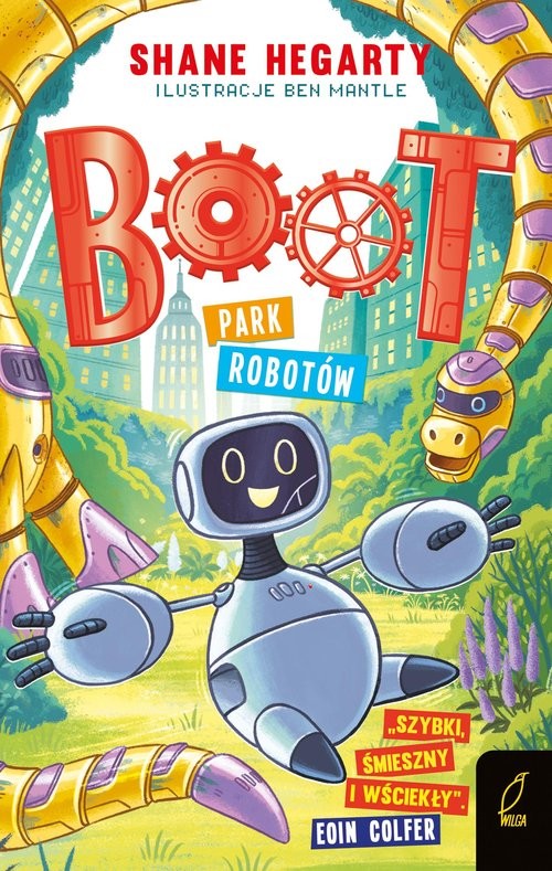 okładka Boot Tom 3 Park robotów książka | Shane Hegarty
