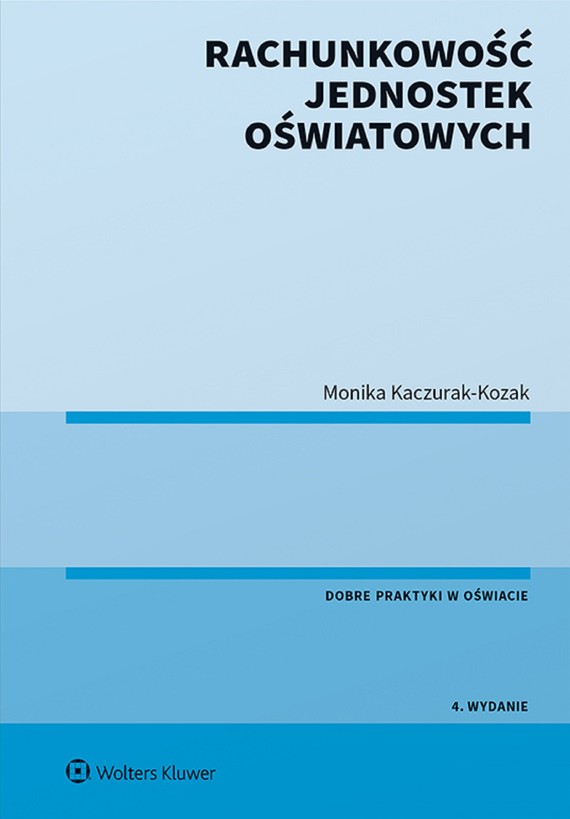 okładka Rachunkowość jednostek oświatowych (pdf)ebook | pdf | Monika Kaczurak-Kozak