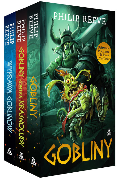 okładka Pakiet Gobliny / Gobliny kontra krasnoludy / Wyprawa goblinów książka | Philip Reeve