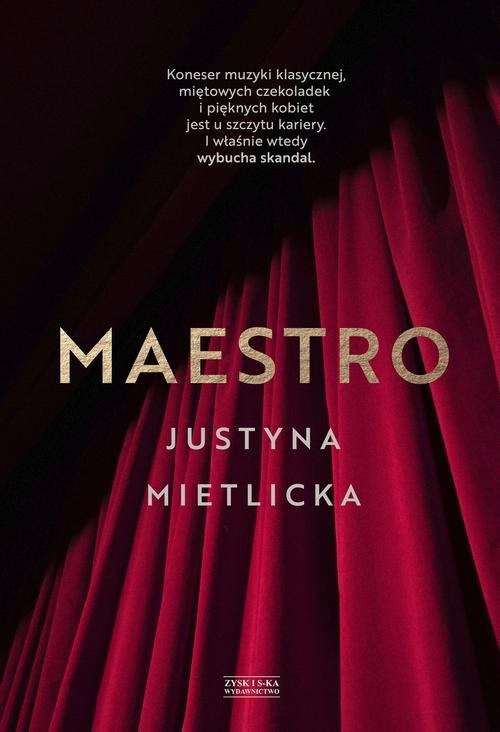okładka Maestro książka | Justyna Mietlicka