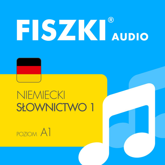 okładka FISZKI audio – niemiecki – Słownictwo 1 audiobook | MP3 | Kinga Perczyńska