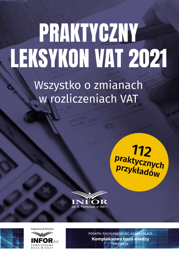 okładka Praktyczny Leksykon VAT 2021ebook | pdf | Opracowania Zbiorowe
