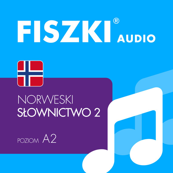 okładka FISZKI audio – norweski – Słownictwo 2 audiobook | MP3 | Kinga Perczyńska