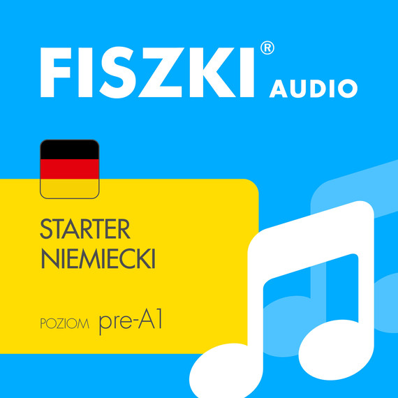 okładka FISZKI audio – niemiecki – Starter audiobook | MP3 | Kinga Perczyńska
