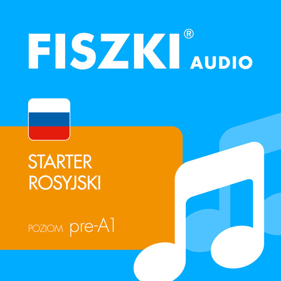 okładka FISZKI audio –  rosyjski – Starteraudiobook | MP3 | Kinga Perczyńska