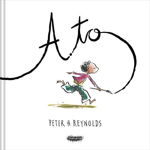 okładka A-to książka | Peter Reynolds
