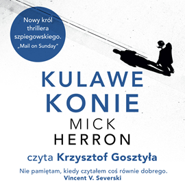 okładka Kulawe konie audiobook | MP3 | Mick Herron