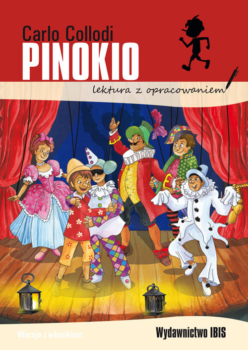 okładka Pinokio lektura z opracowaniem książka | Carlo Collodi