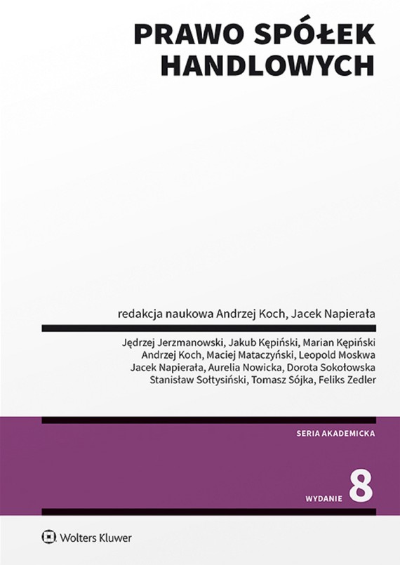 okładka Prawo spółek handlowych (pdf) ebook | pdf | Opracowania Zbiorowe, Jacek Napierała