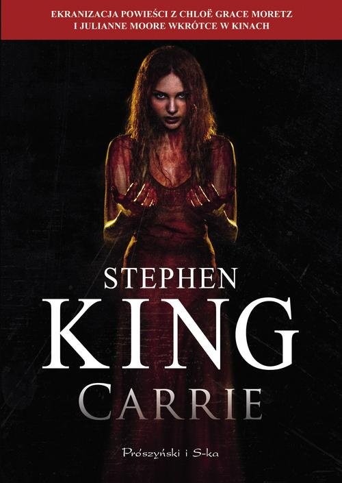 okładka Carrie książka | Stephen King