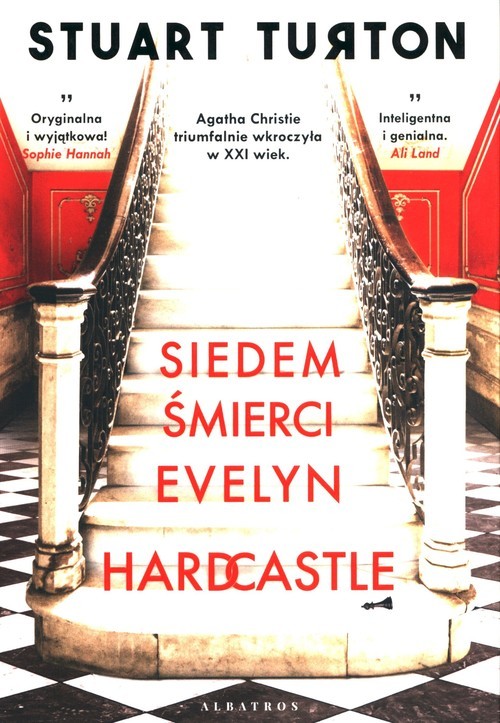 okładka Siedem śmierci Evelyn Hardcastle książka | Stuart Turton